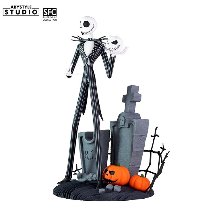 Nightmare Before Xmas Figurine "Jack Scary Smiling Face" - ABYFIG133