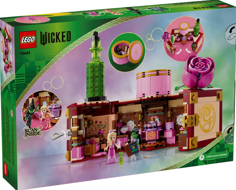 LEGO Wicked Glinda & Elphaba's Dormitory - 75683