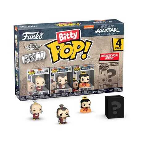 Funko Bitty POP! Avatar The Last Airbender Bitty POP! Vinyl Figure 4-Pack Iroh 2,5 cm