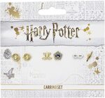 Harry Potter Gold Plated Earring Set - EWE0106
