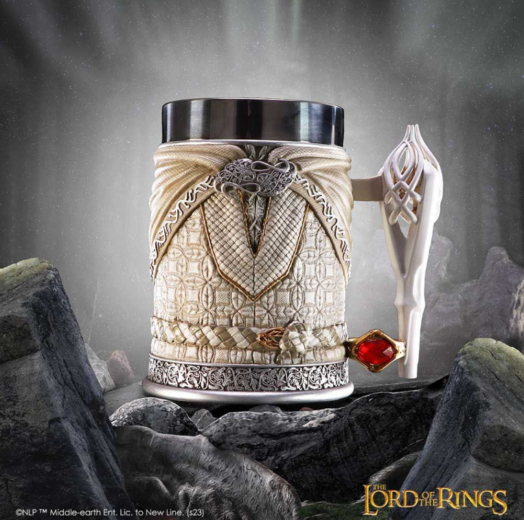 Lord of the Rings Tankard Gandalf the White 15 cm - NEMN-B6540A24