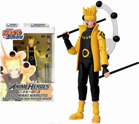 Naruto Shippuden: Anime - Uzumaki Naruto (Sage of Six) Action Figure (16cm) - BA36908