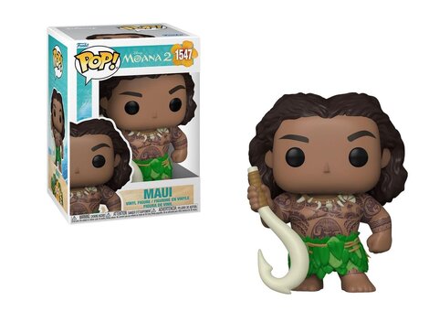 Funko Pop! Disney: Moana 2 - Maui #1547 Vinyl  Figure