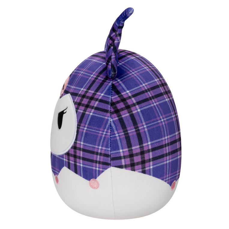 Squishmallows Sanrio 20Cm Kuromi Με Μωβ Καρο - SQSN00092