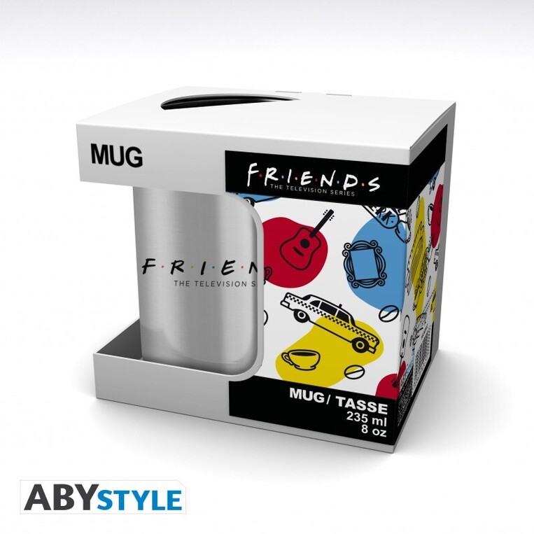 Friends Mug Carabiner Logo 235ml - MGCM0022