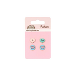 Pusheen Set of 2 stud earrings Pusheen The Cat Hi Bye - EPTCES103