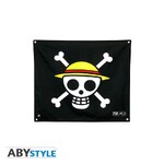 One Piece - Flag "Skull - Luffy" (50x60) - ABYDCT001