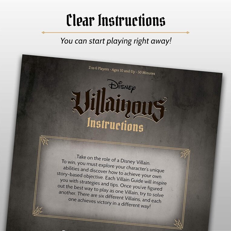 Ravensburger Board Game Disney Villainous English Edition - 05-26295