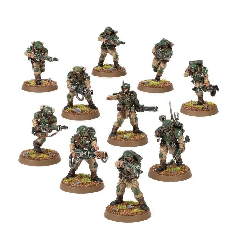 Warhammer 40000 - Astra Militarum: Cadian Shock Troops - 99120105101