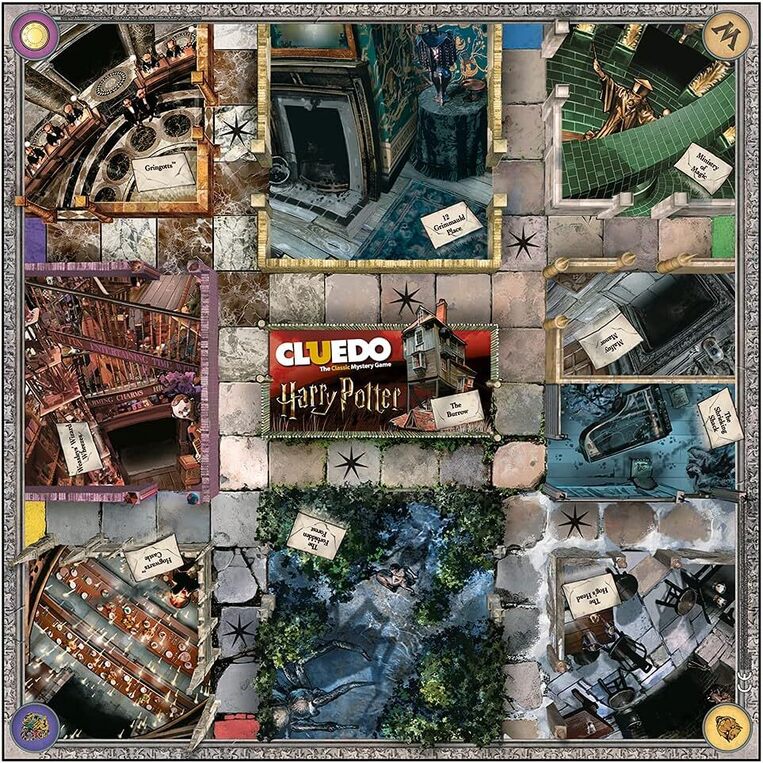 Cluedo Harry Potter White Style - WM00100-EN1