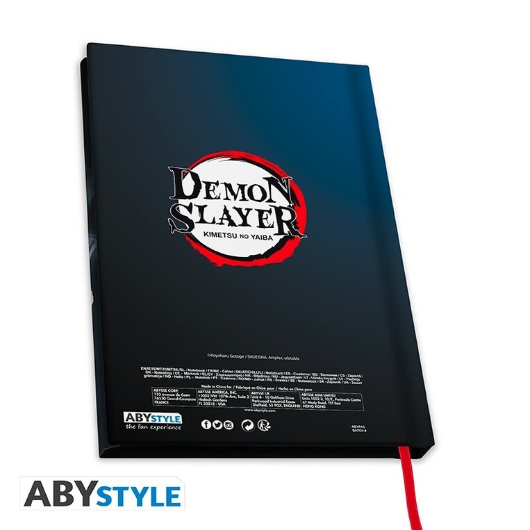Demon Slayer - A5 Notebook "Pillars" - ABYNOT075