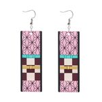 Demon Slayer: Kimetsu no Yaiba Nezuko Acrylic Charm Earrings - EAR103