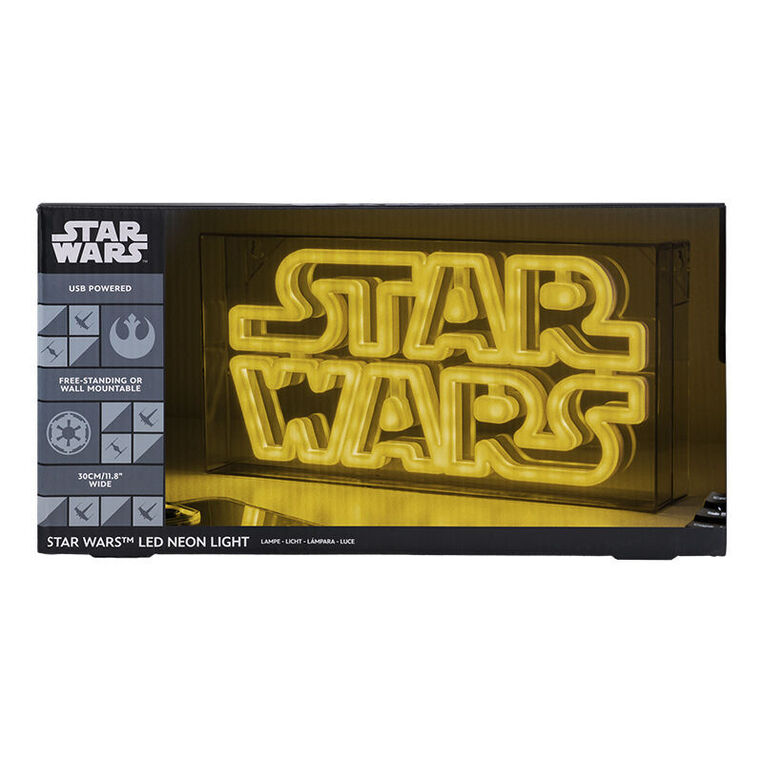 Star Wars Logo LED Neon Light 15 x 30 cm - PP13123SW