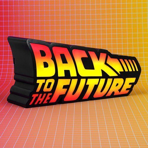 Back to the Future LED-Light Logo 25 cm - FIZZ2084
