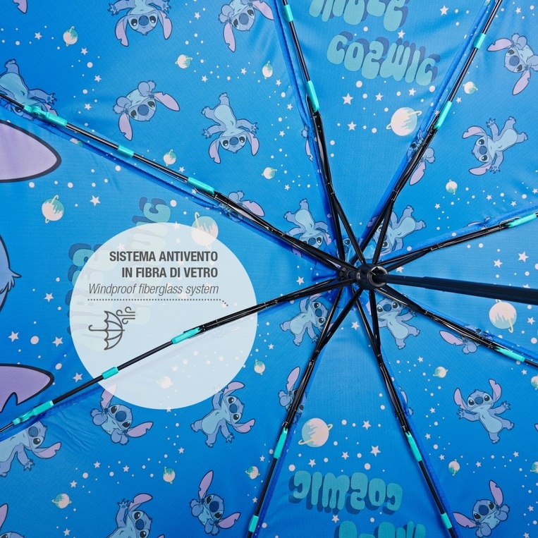 Disney Stitch Manual Folding Umbrella 50cm - 75427