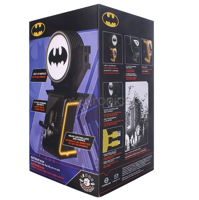 DC Comics Batman Figure Clamping Bracket Cable Guy Ikon 20cm - CGIKDC400483