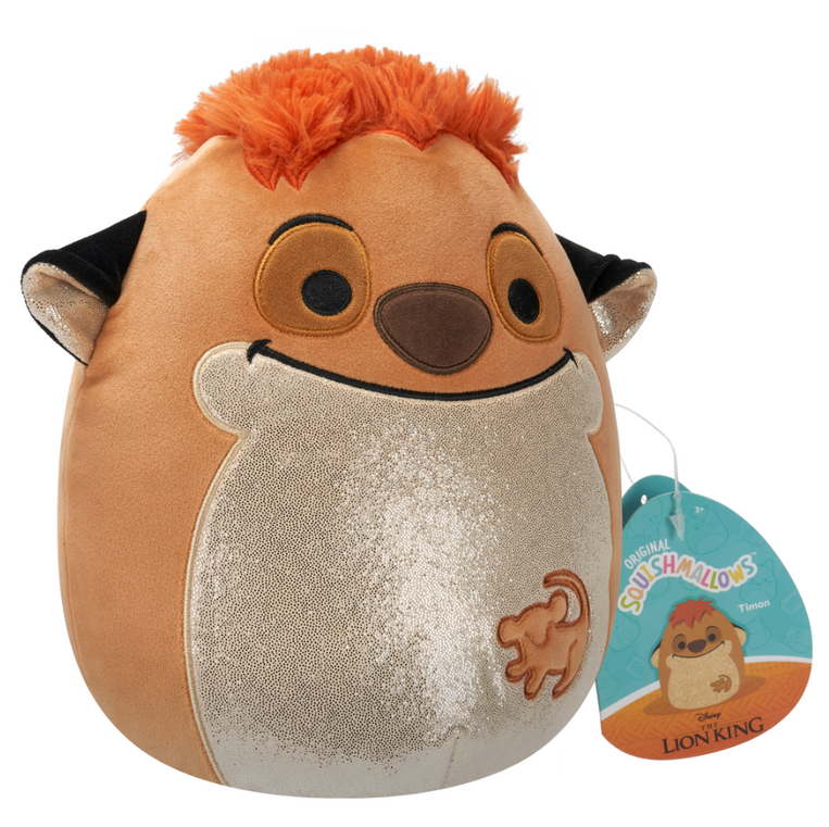 Squishmallows Disney Lion King 30th Anniversary Timon 20Cm Plush - SQDI00557