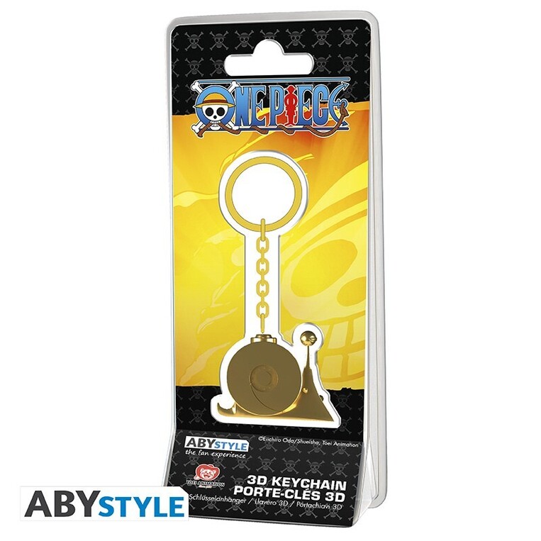 One Piece Keychain Metal 3D "Buster Call" X4 - ABYKEY566
