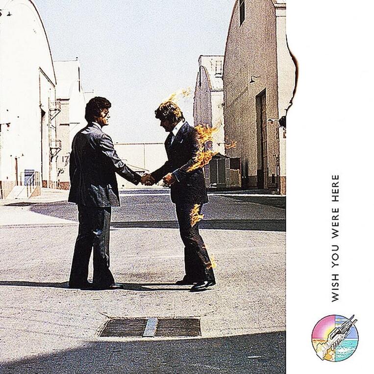 Pink Floyd (Wish You Were Here) 2.5cm Canvas Print 40 x 40cm - DC95987C