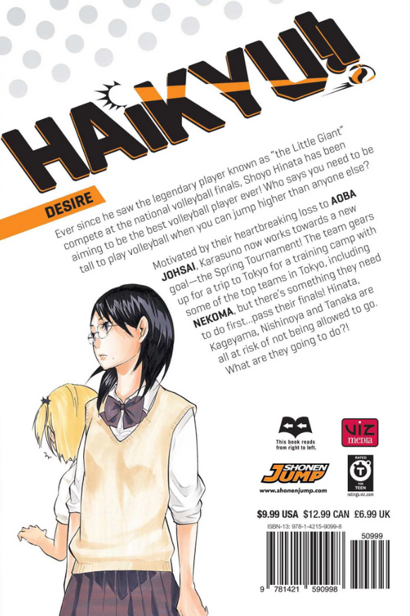 Haikyu!!, Vol. 9