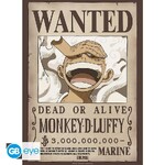 One Piece Set 2 Posters Chibi 52x38 Wanted Luffy & Zoro - GBYDCO683