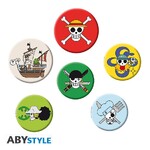 One Piece Badge Pack Skulls - ABYACC513