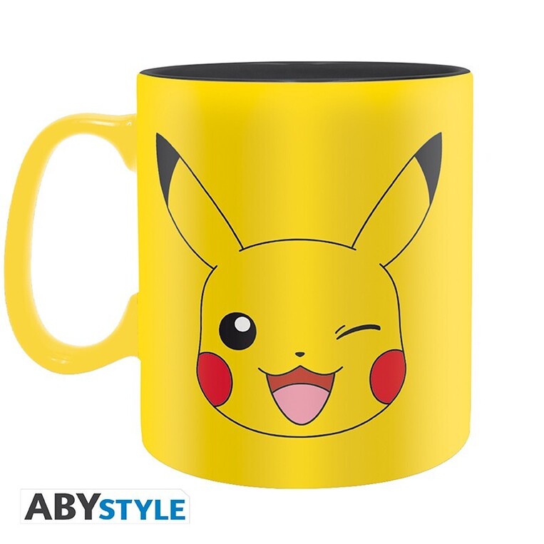 Pokemon - Mug - 460 Ml - Pikachu Face - With Box - ABYMUGA166