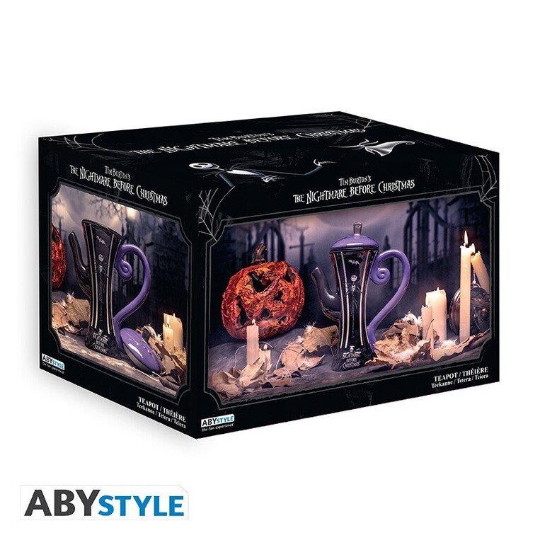 Nightmare Before Xmas Teapot Jack Skellington - ABYTAB049