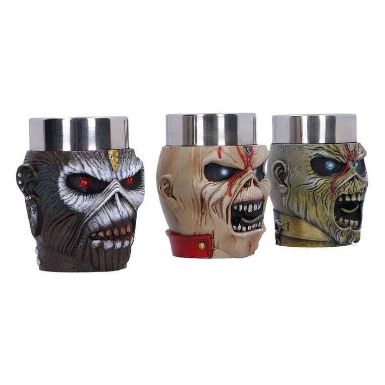 Iron Maiden Shotglass 3-Pack Eddie - NEMN-B6341X3