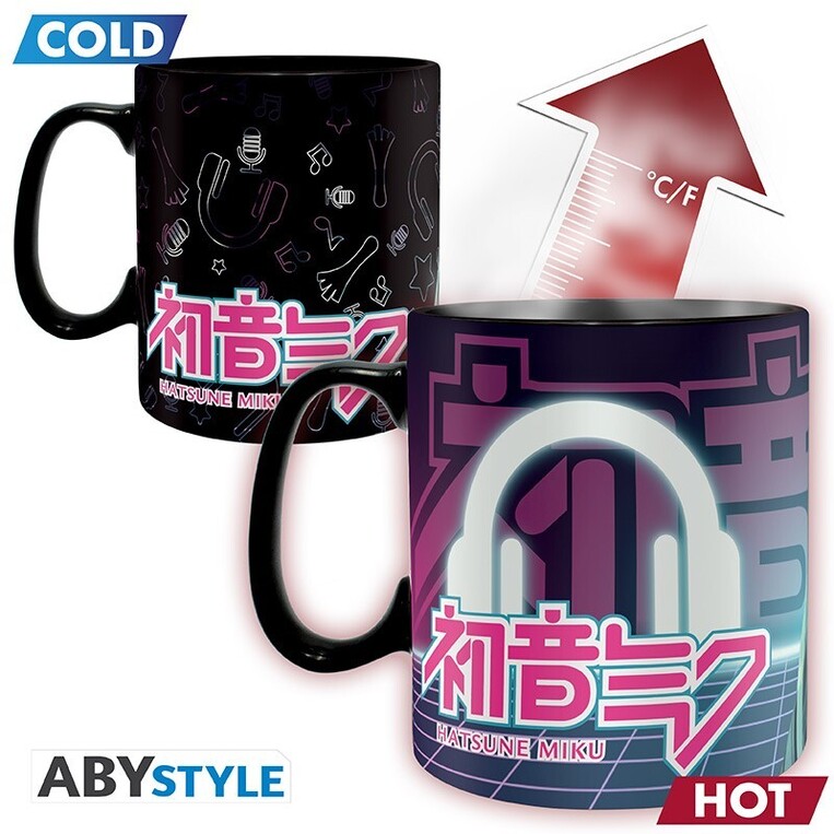 Hatsune Miku - Mug Heat Change - 460 Ml - ABYMUG927