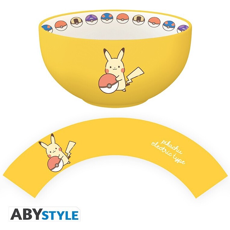 Pokemon Bowl Pikachu Electric Type - ABYBOL040