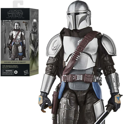 Star Wars: The Book of Boba Fett Black Series - The Mandalorian (Glavis Ringworld) Action Figure (15cm) - F9985