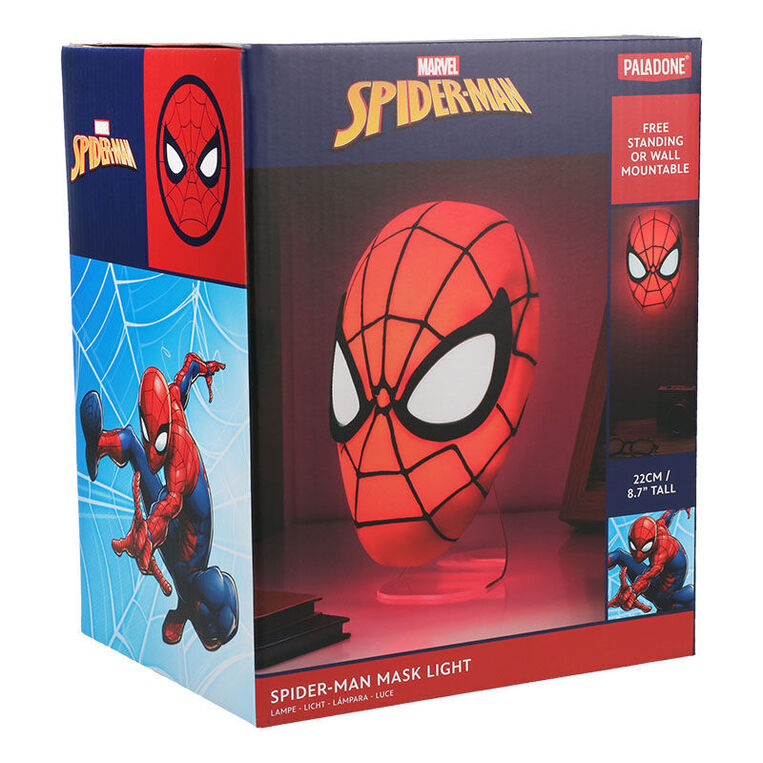 Marvel Spider-Man Mask Shaped Light 22 cm - PP11357SPM