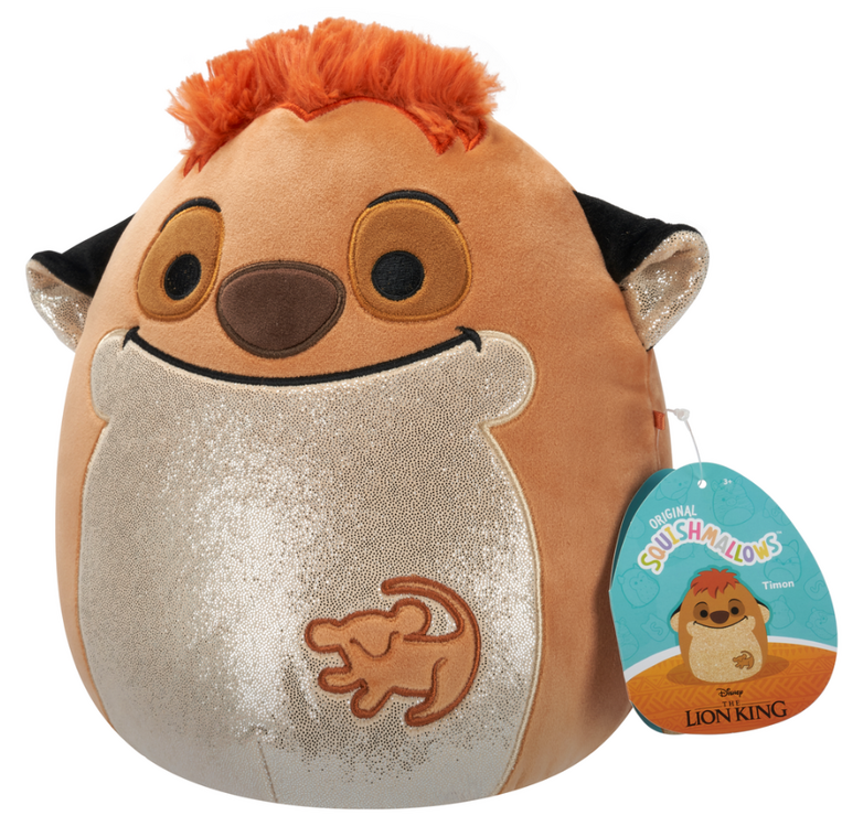 Squishmallows Disney Lion King 30th Anniversary Timon 20Cm Plush - SQDI00557
