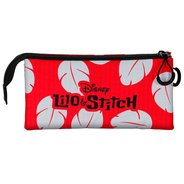 Disney Stitch Kiss Triple Pencil Case - KMN06359