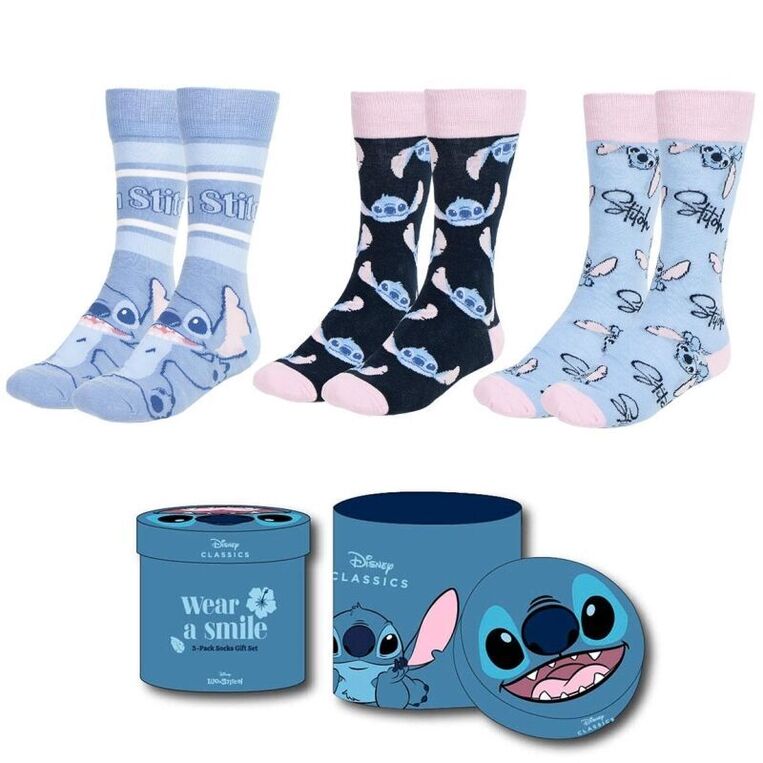Lilo & Stitch Socks pack 3 Pieces - CRD2900002449