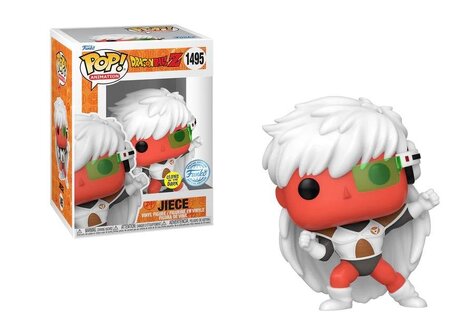 Funko POP! Dragon Ball Z - Jiece (GITD) #1495 (Exclusive) Figure