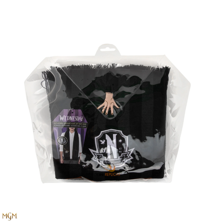 Wednesday Scarf Nevermore Academy black - CR1072