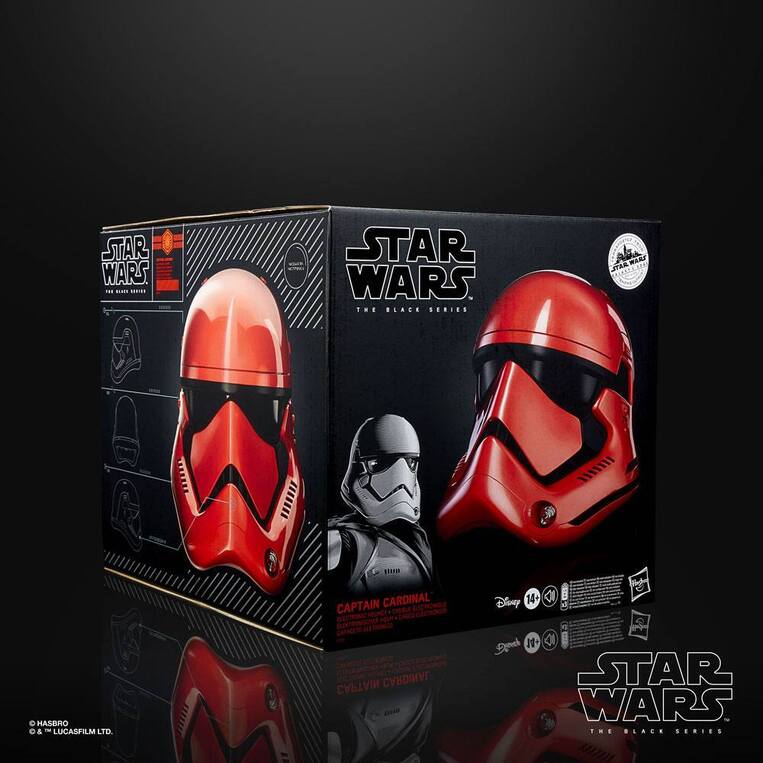 Star Wars Galaxy's Edge Black Series Electronic Helmet Captain Cardinal - F0013