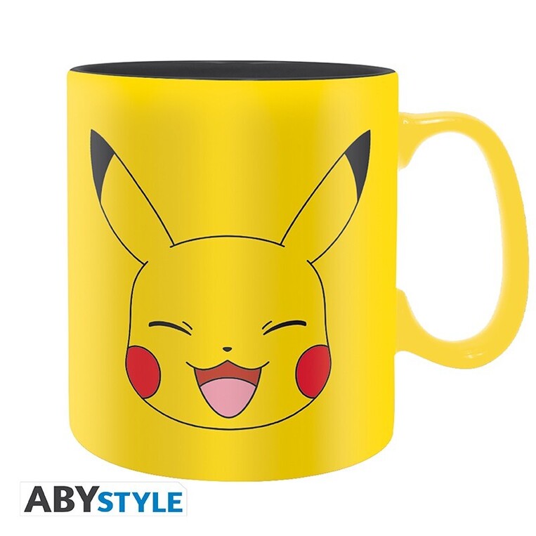 Pokemon - Mug - 460 Ml - Pikachu Face - With Box - ABYMUGA166