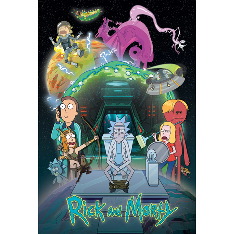Rick and Morty (Toilet Adventure) Maxi Poster 61 x 91.5cm - PP34955