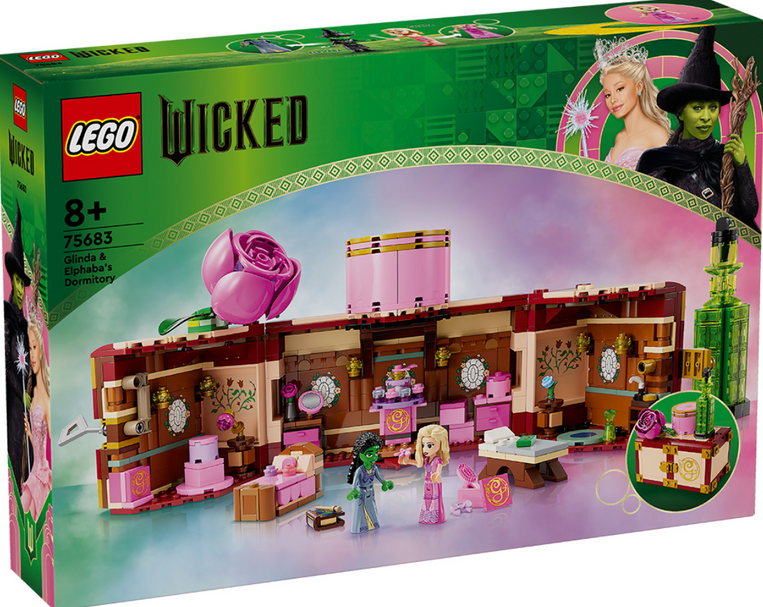 LEGO Wicked Glinda & Elphaba's Dormitory - 75683