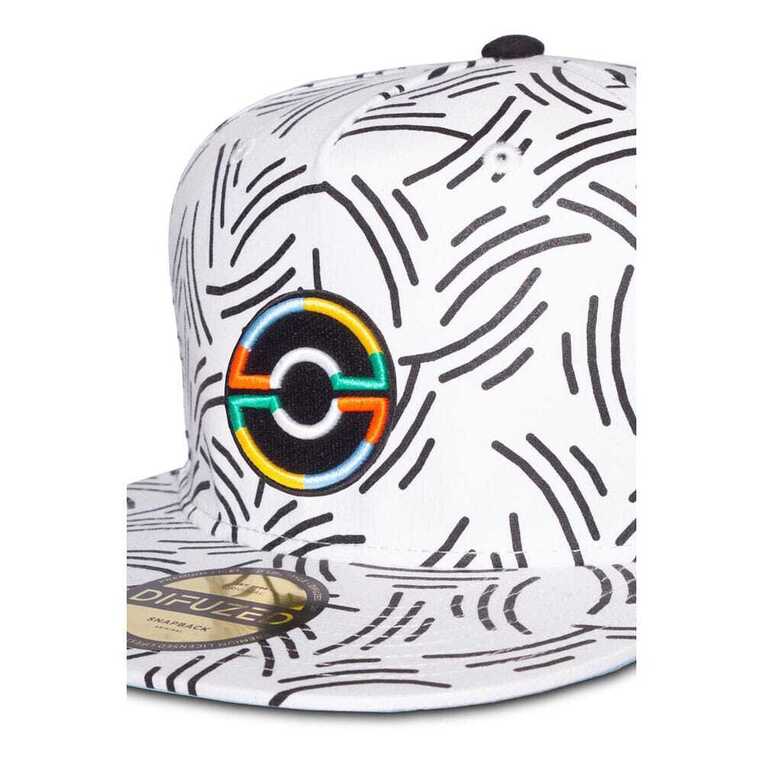Pokemon Snapback Cap Pokeball White - BA838852POK