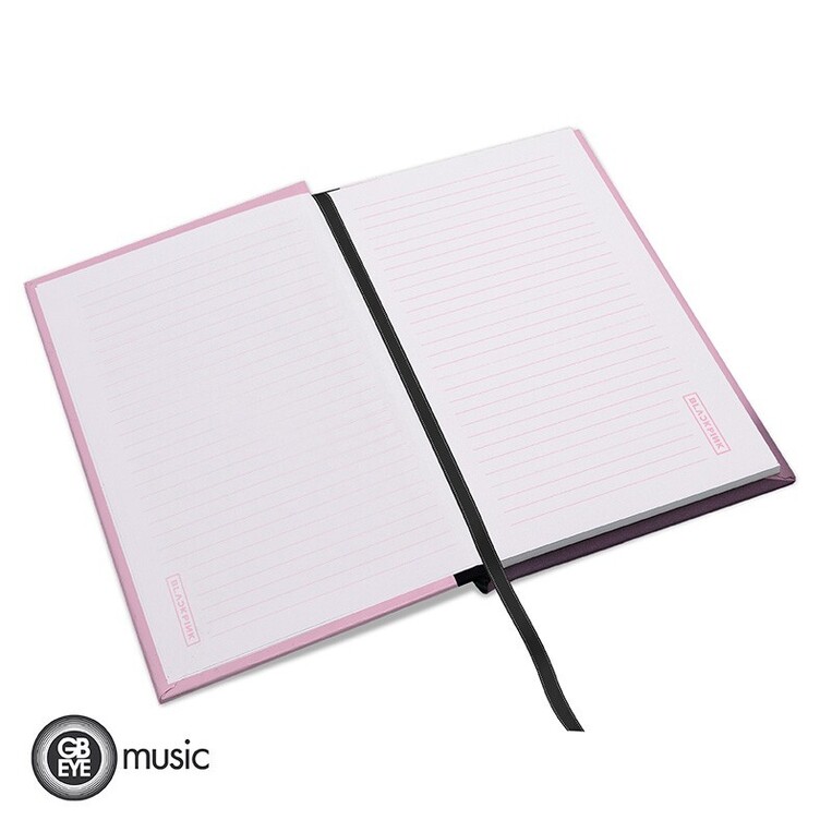 Black Pink A5 Notebook "Pink" X4 - GBYNOT005