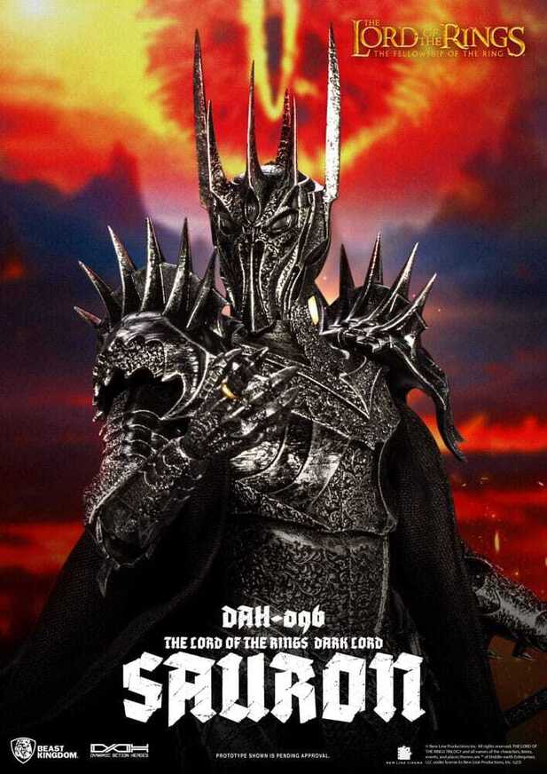 Lord of the Rings Dynamic 8ction Heroes Action Figure 1/9 Sauron 29 cm - BKDDAH-096