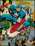 Marvel Comics Captain America (Soldiers) Canvas Print 60 x 80cm - WDC90939