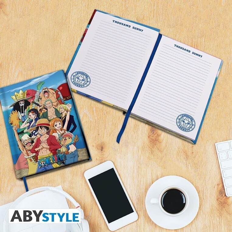 One Piece - A5 Notebook "Straw Hat Crew" - ABYNOT069