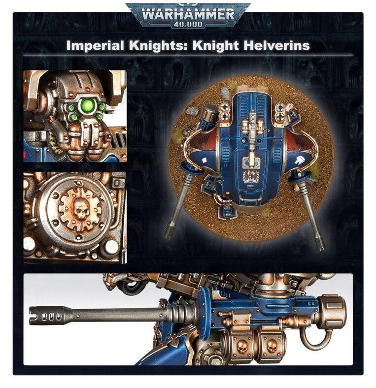 Warhammer 40000 - Imperial Knights: Armiger Helverins - 99120108080