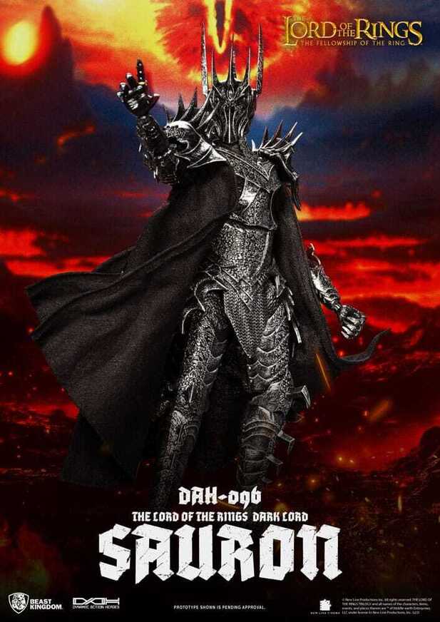 Lord of the Rings Dynamic 8ction Heroes Action Figure 1/9 Sauron 29 cm - BKDDAH-096