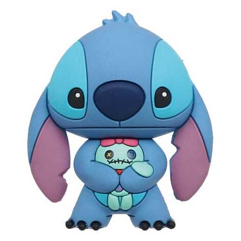 Disney Relief Magnet Stitch with Scrump - MNGM84097